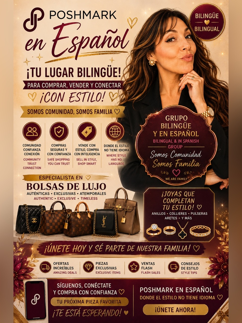 Bienvenidos Welcome Poshmark En Español! 🤩